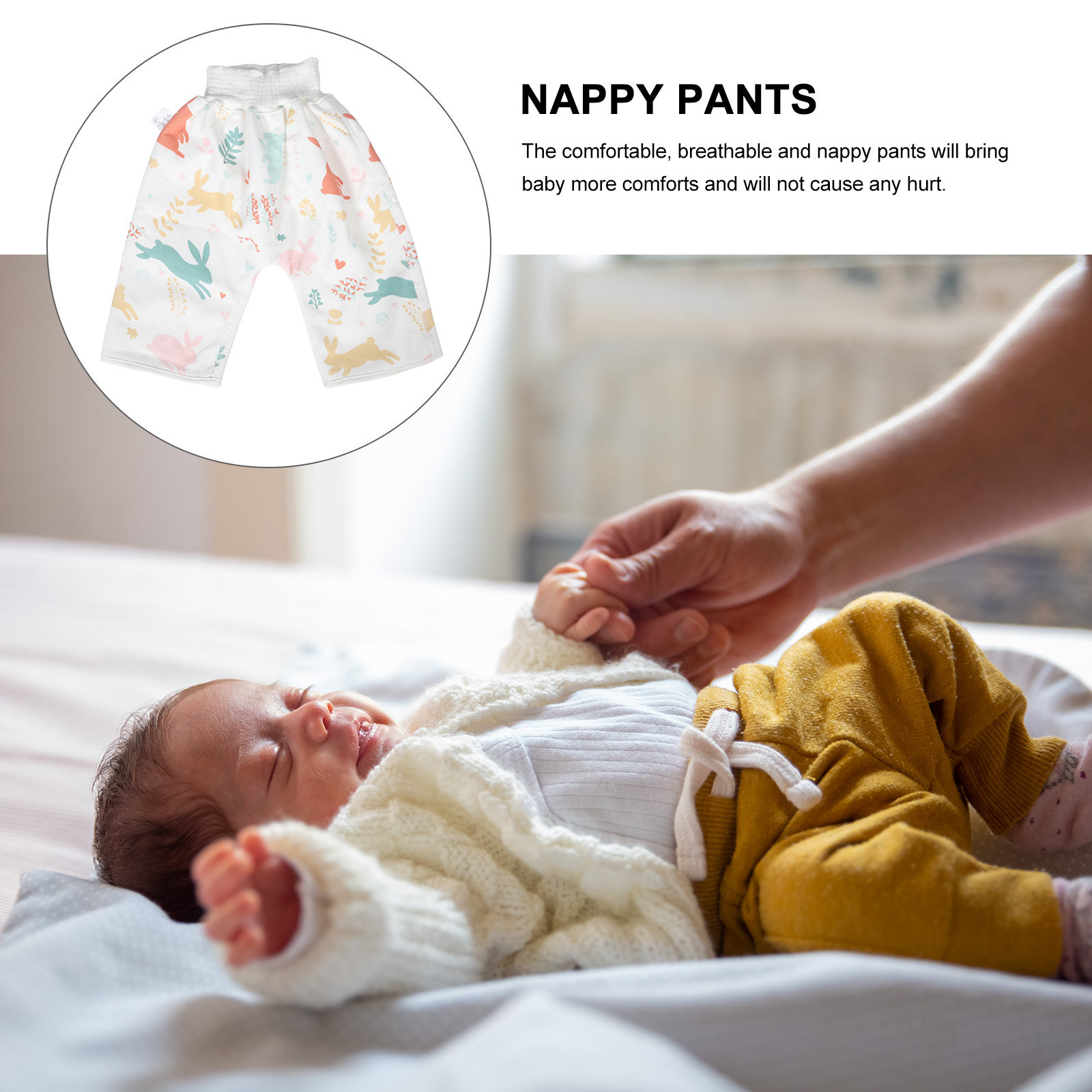 아기용 방수 훈련용 팬티, 귀여운 토끼 무늬, 부드러운 - Toddler Training Pants Leak Proof 리뷰 및 가격
