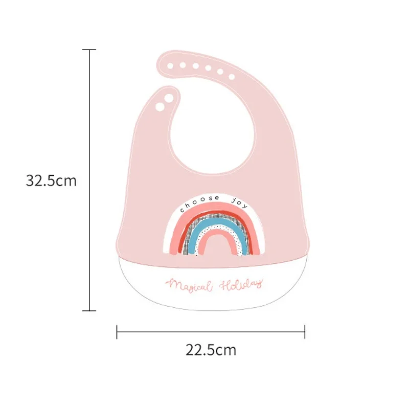 방수 기능이 있는 아기 턱받이, 귀여운 만화 동물 그림 - Waterproof Baby Bibs Silicone 리뷰 및 가격