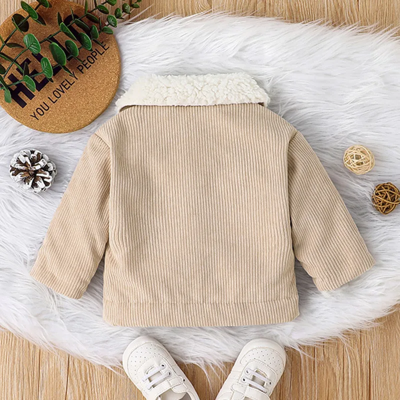 아기용 코듀로이 소재 안감 처리된 재킷, 남아/여아용, - Toddler Boy Winter Fleece Jacket 리뷰 및 가격